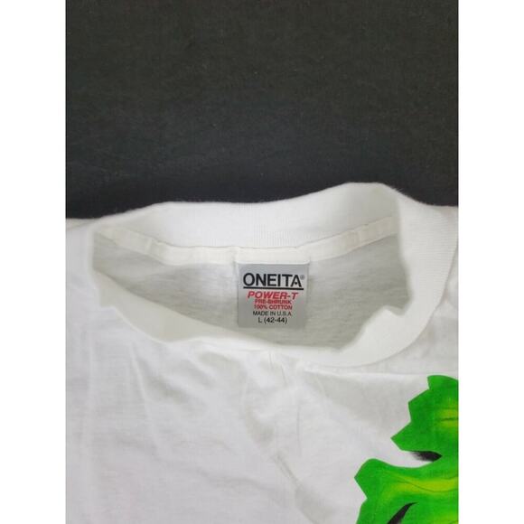 Vintage 1993 Lady Bug Shirt Oneita USA Single Stitch Size Large - Picture 3 of 3